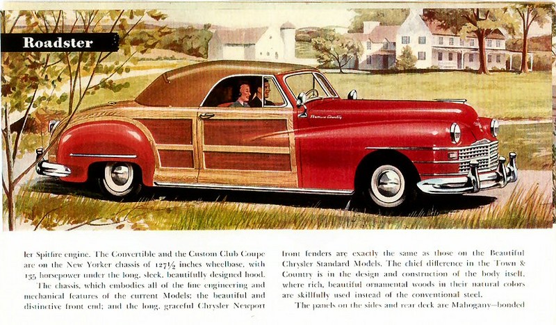 1946 Chrysler Town And Country Folder Page 8